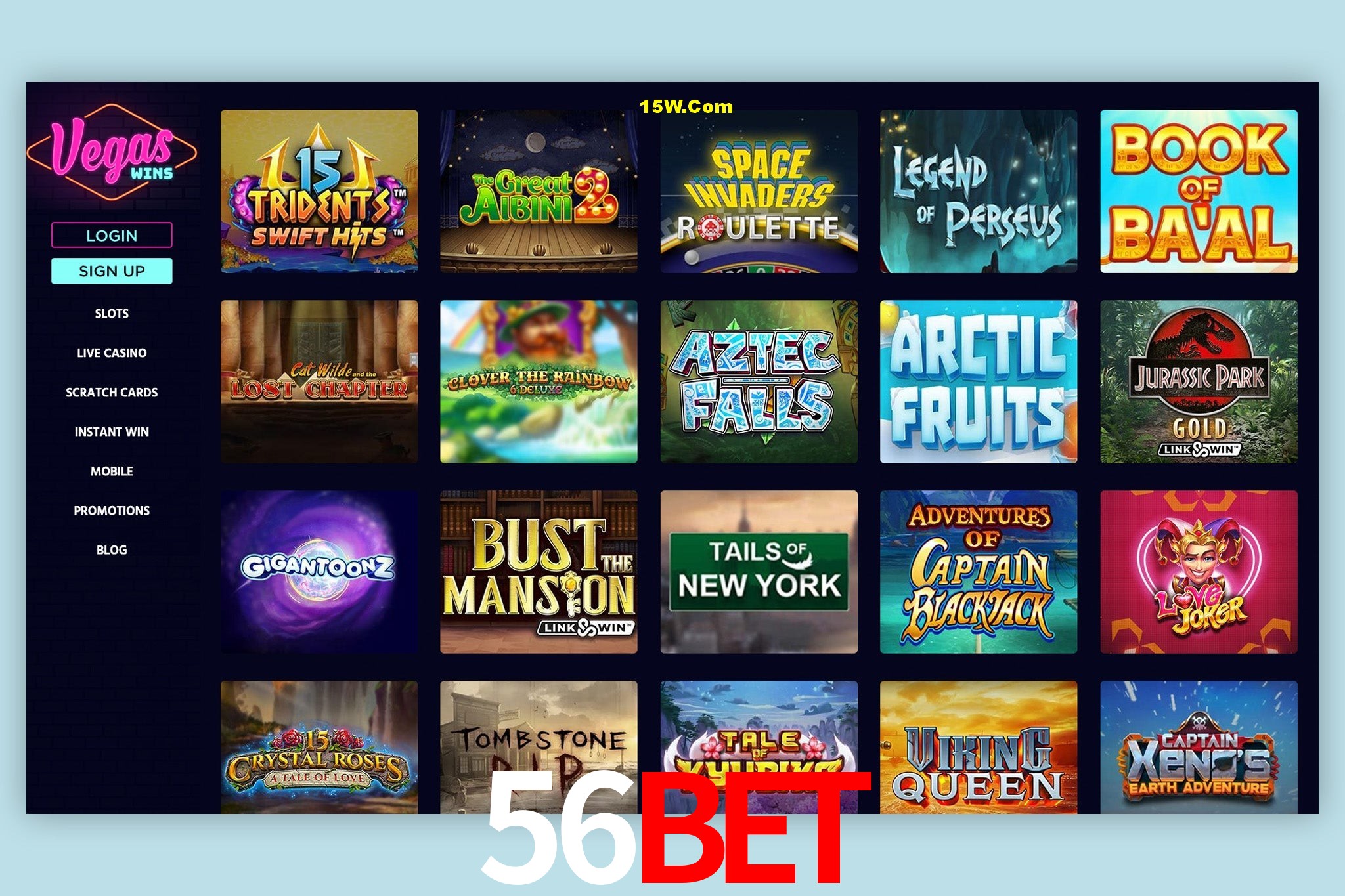 APP oficial da 56Bet para mobile